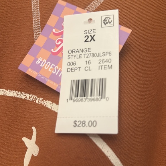 Orange Ascot + Hart Sweatshirt - Picture 3 of 6